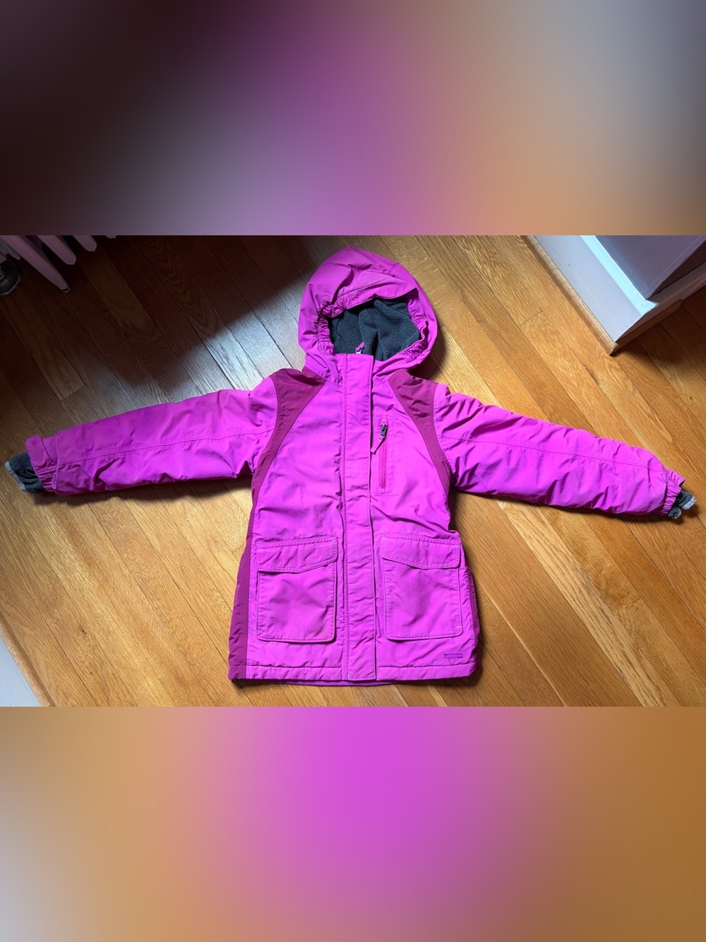 Lands End Kids Squall Parka S 7-8